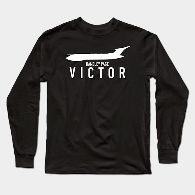 RAF Victor Tanker Long Sleeve T-Shirt by Tailgunnerstudios